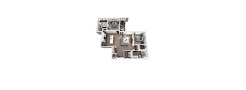 2 bedroom 2 bathroom floor plan  Flats on Front