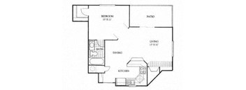 floor plan 1 bedroom apartment apartments for rent