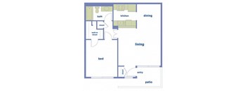 a diagram of a floor plan of a house