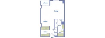 a diagram of a floor plan of a house
