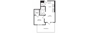 an illustration of a floor plan of a house
