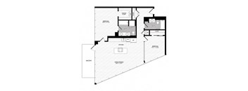 a blueprint of a floor plan of a house