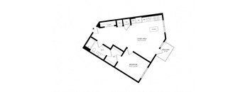 a floor plan of a house with different floor plans