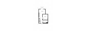 floor plan of the ground floor of a house