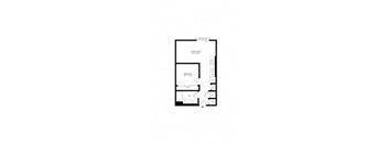 a black and white floor plan of a house