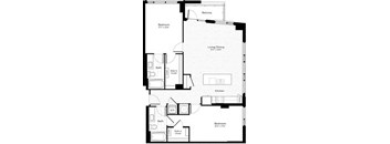a blueprint of a floor plan of a house