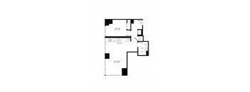 a black and white floor plan of a house