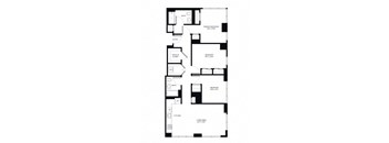 a black and white floor plan of a house