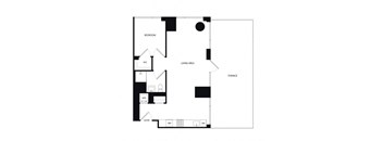 an illustration of a floor plan of a house