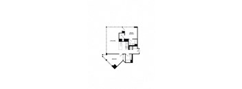 floor plan of the upper level floorplan of an open floor plan with different floor