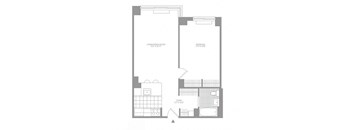 floor plan aerial view of the first floor