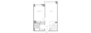 floor plan aerial view of the first and second floors