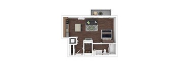 two bedroom floor plan  1125 sq ft  the retreat apartments