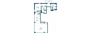 1AL Penthouse w/balcony