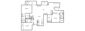 the floor plan of the resort