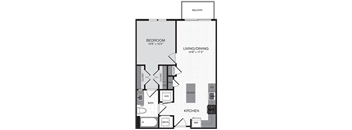 1A-J w/ Balcony (Affordable Housing)