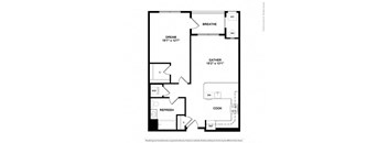 a floor plan of a house