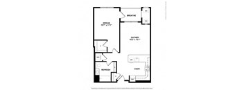 a floor plan of a house