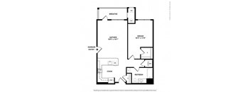 a floor plan of a house