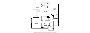 a floor plan of a house