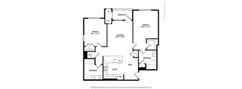 a floor plan of a house