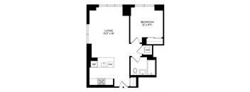 a schematic of a floor plan of a house