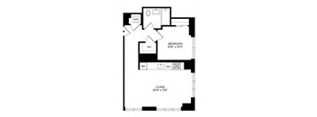 a floor plan of a small house