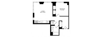 a diagram of a floor plan of a house