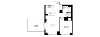 a schematic of a floor plan of a house