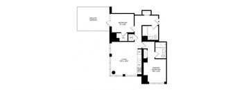 2AD w/ Terrace East