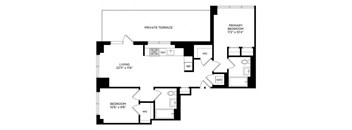 a schematic of a floor plan of a house