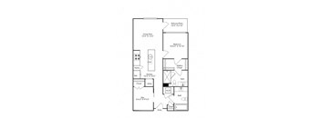 the first and second floor plans of a town house
