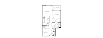 a floor plan of a house