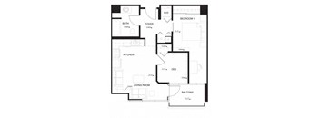 1D Den w Balcony Renovation 2