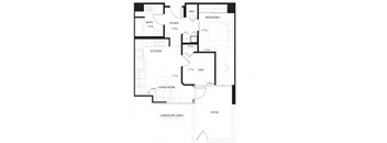 a black and white floor plan of a house
