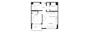 1R Den w Balcony Renovation 2