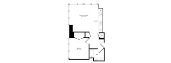 a schematic of a floor plan of a house