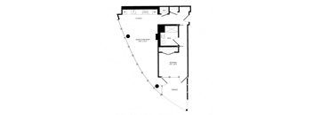 a blueprint of a floor plan of a house
