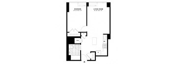 plan 1 bedroom apartmentcolocolo 670 sq ft