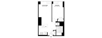 the floor plan of the house is shown in this illustration