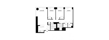 the ofmask floor plan of a house with different floors