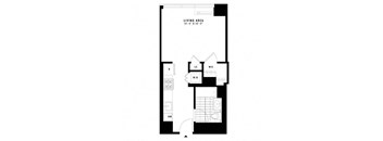 photo of floor plan attuned to the floor plan
