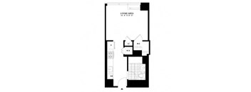 photo of floor plan attuned to the floor plan
