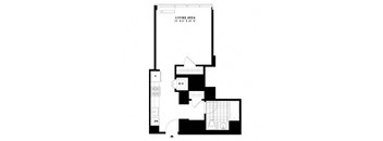 a black and white floor plan of a house