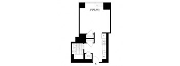 a vector illustration of a floor plan of a building