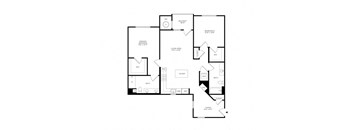 a black and white floor plan of a house
