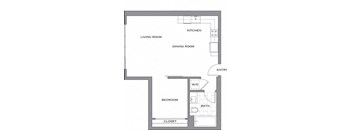 a black and white floor plan of a house
