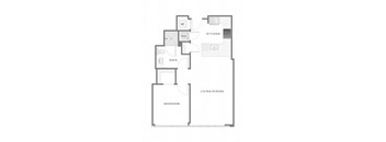 an illustration of a hypothetical floor plan of a house