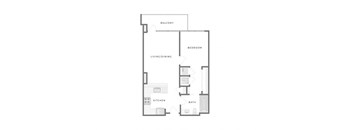 a floor plan of a house with