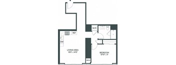 the floor plan of the first and second floors of a house